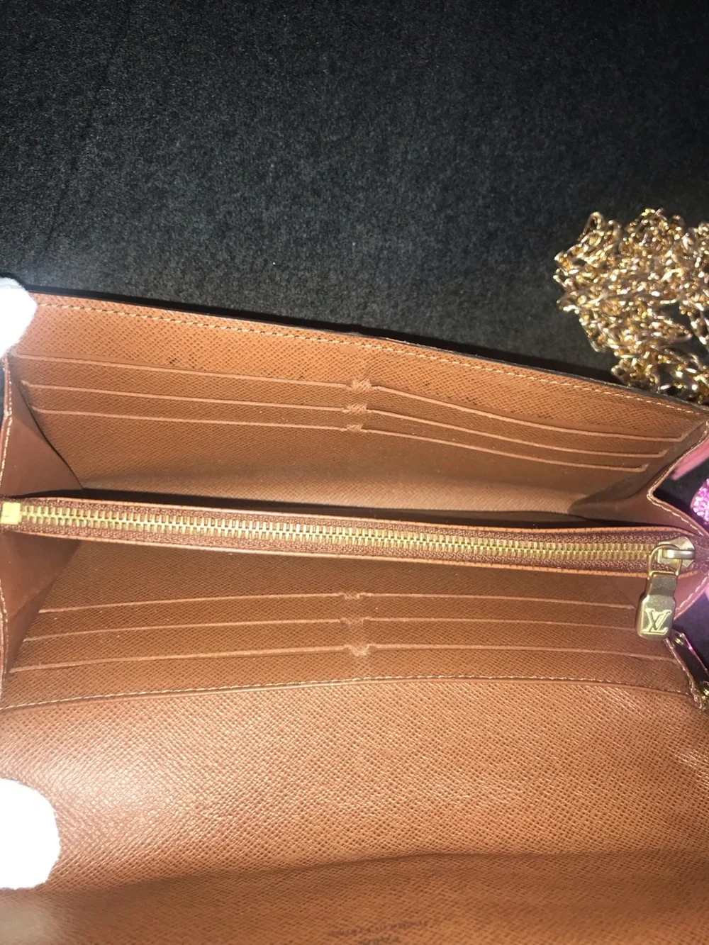 ✅AUTHENTIC LV Monogram Envelope LONG WALLET  LOUIS VUITTON